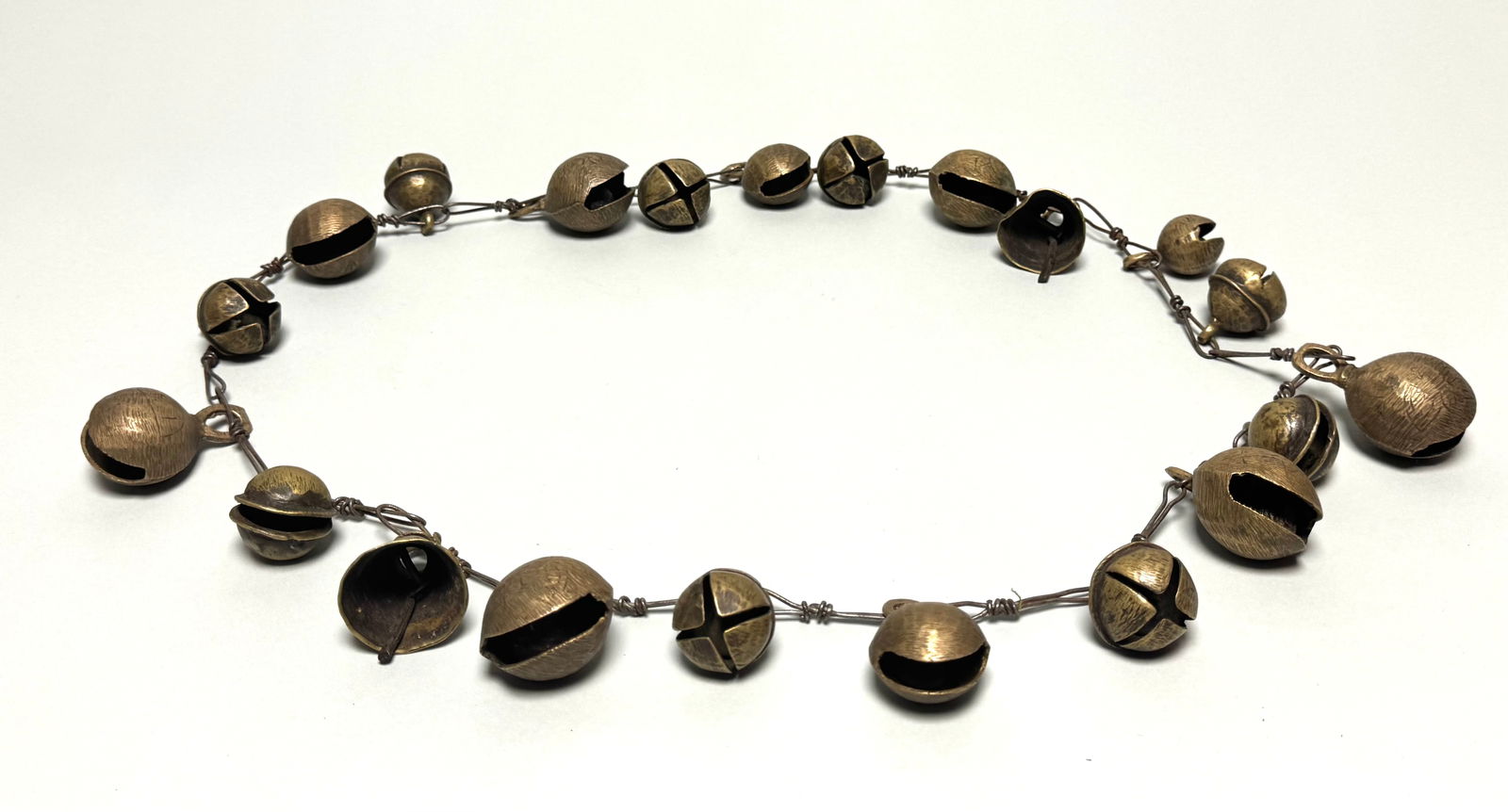 Bronze Shaman Ceremonial Tiger Rattle Bell - Nepal - 5