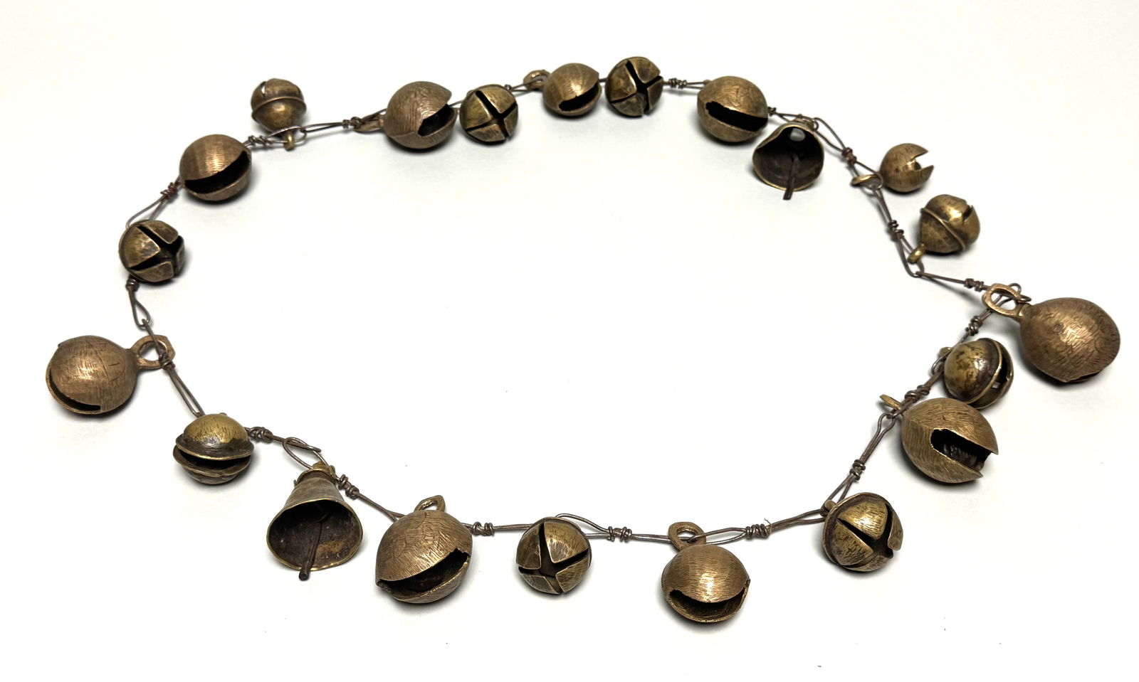 Bronze Shaman Ceremonial Tiger Rattle Bell - Nepal - 6