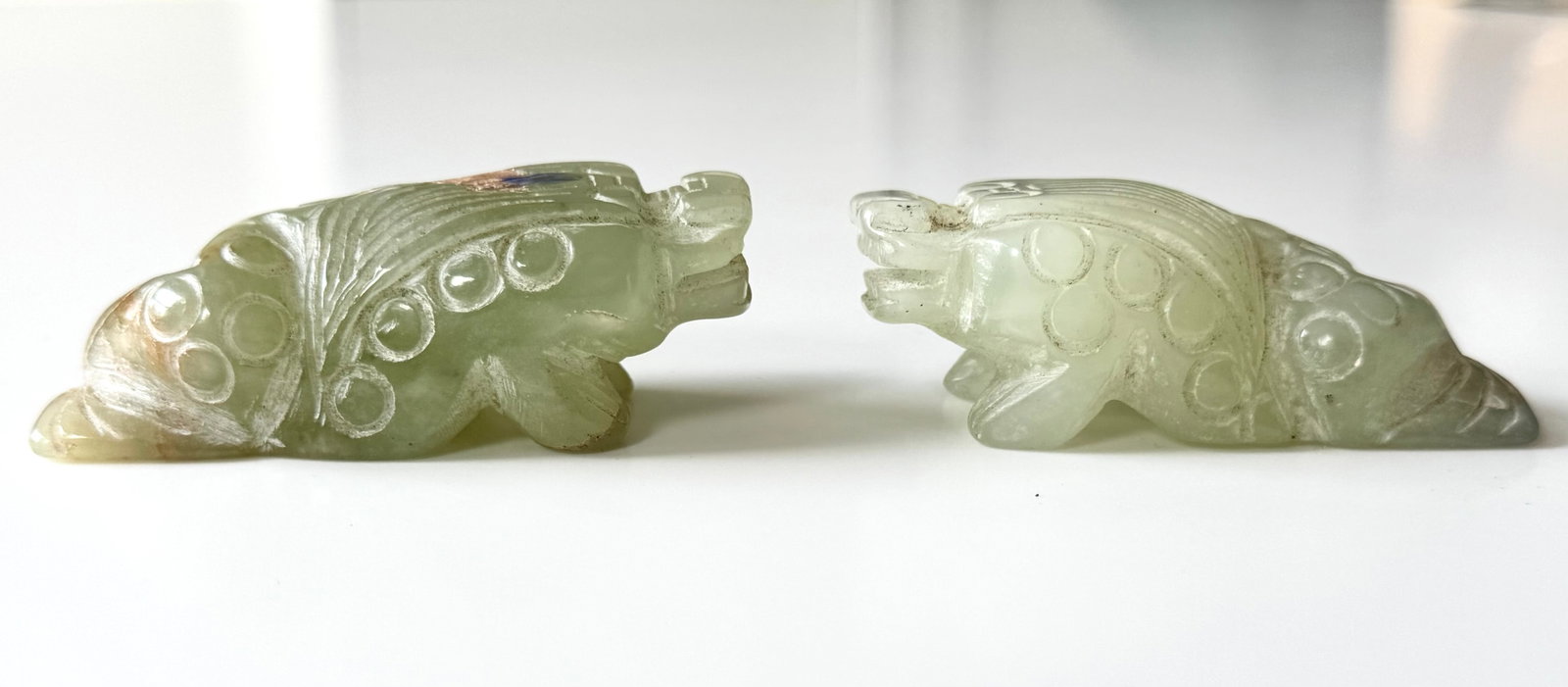 Jade pair Foo dogs - China (1 of 15)