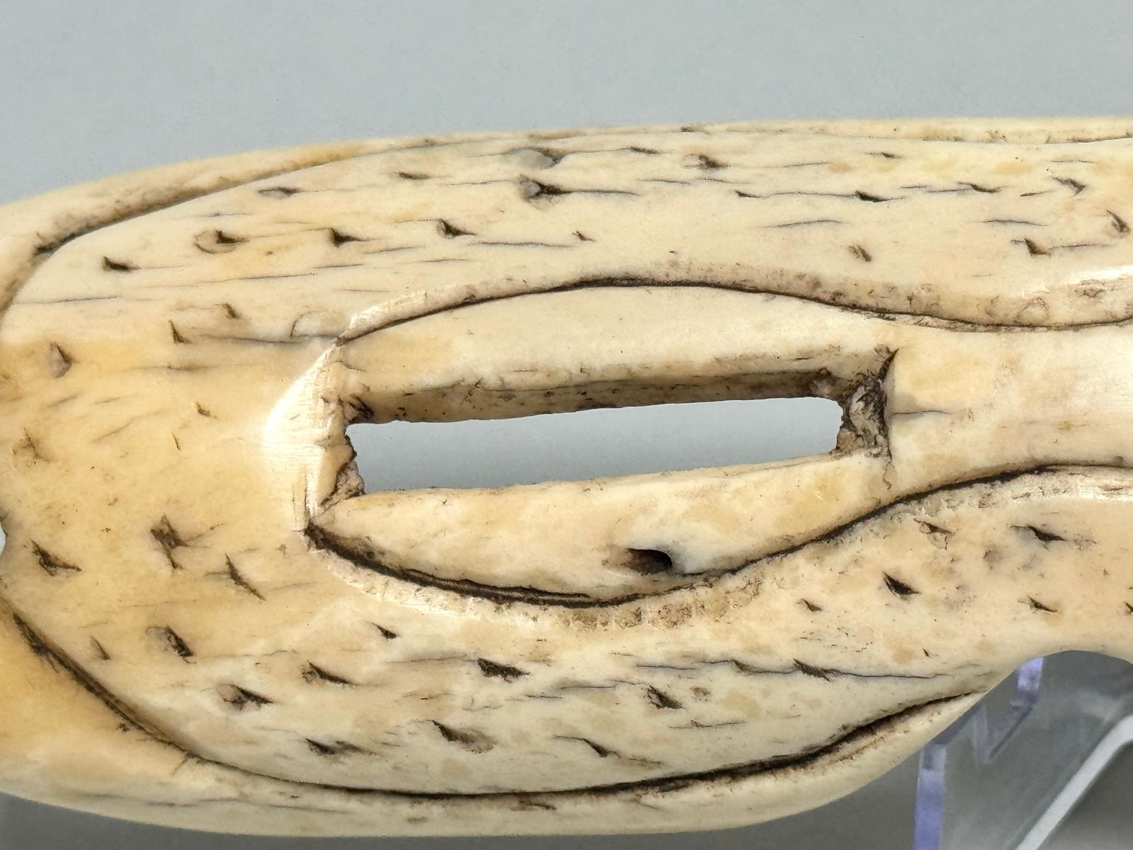 Eskimo Snow goggles - Bone - INUIT - Alaska - 7