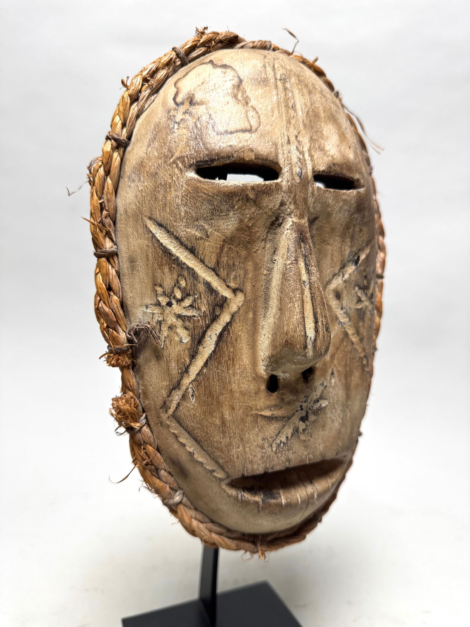 Old Initiation mask - Lega - DR Congo - 3