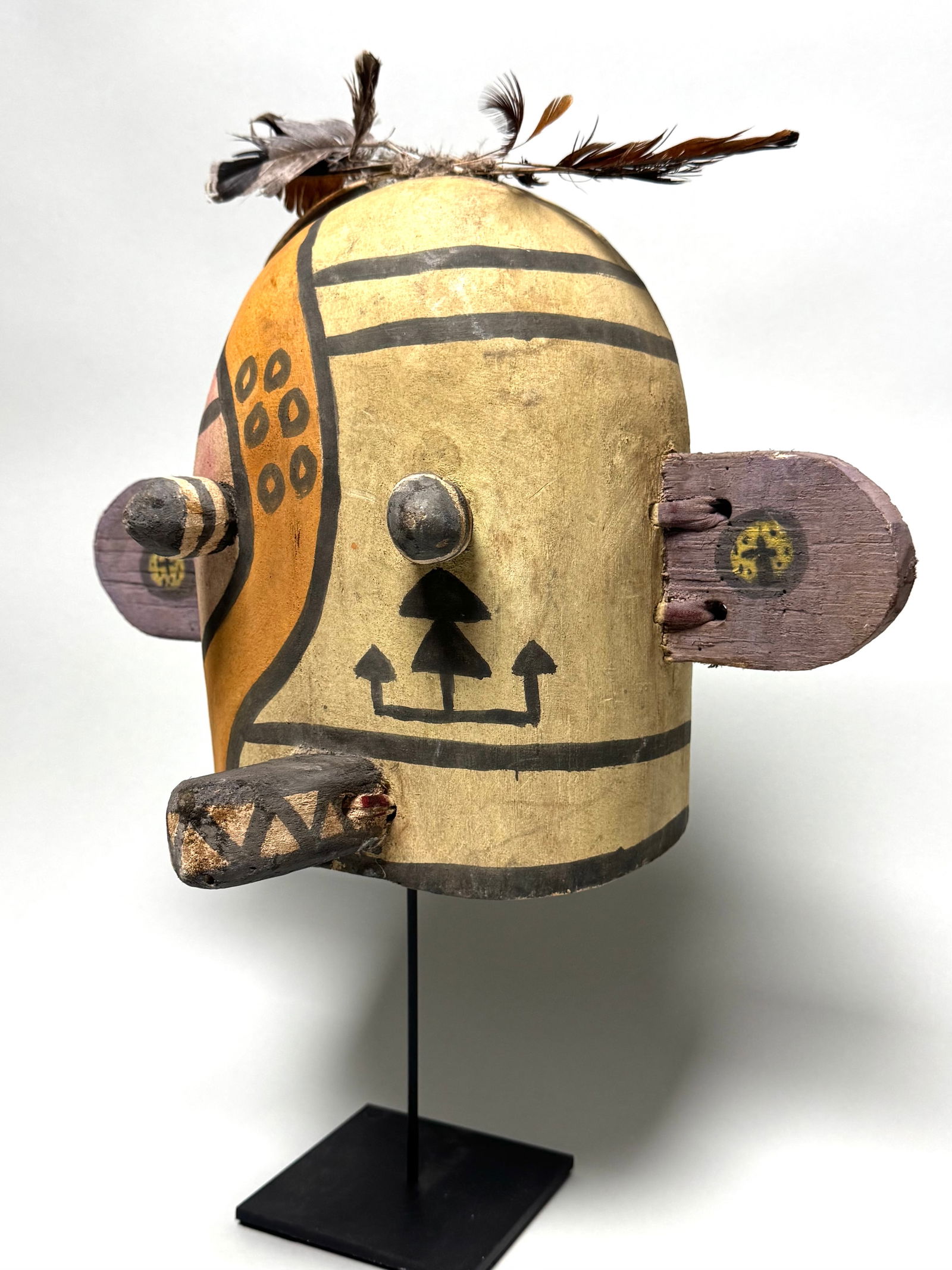 Ancient Zuni mask - New Mexico, USA - 2