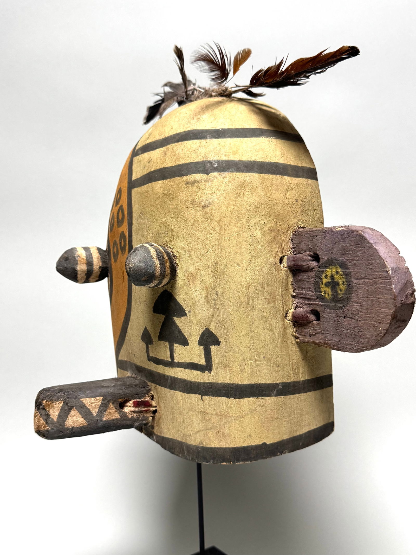 Ancient Zuni mask - New Mexico, USA - 8