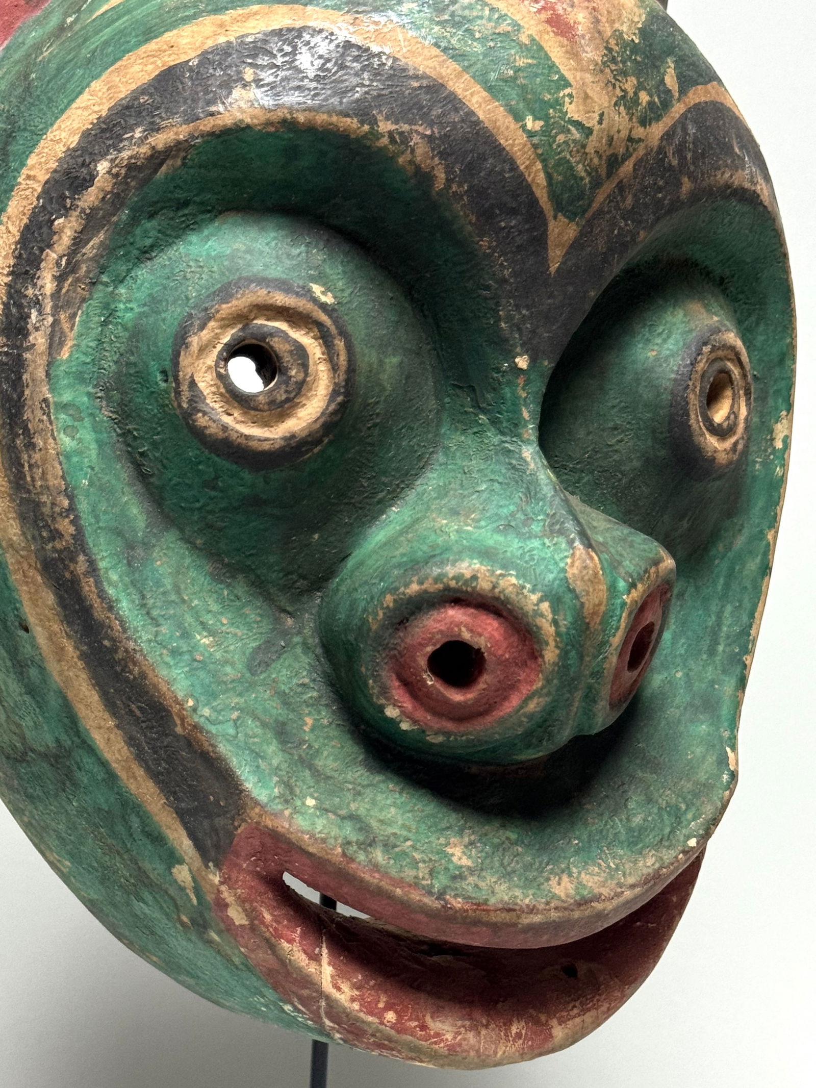 Inuit Eskimo Mask Alaska - 4