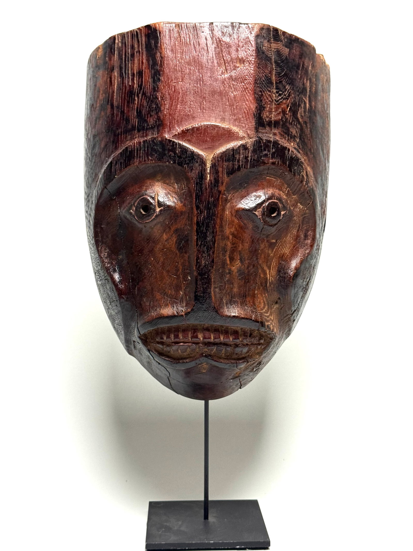 Old Inuit Eskimo Mask Alaska (1 of 18)