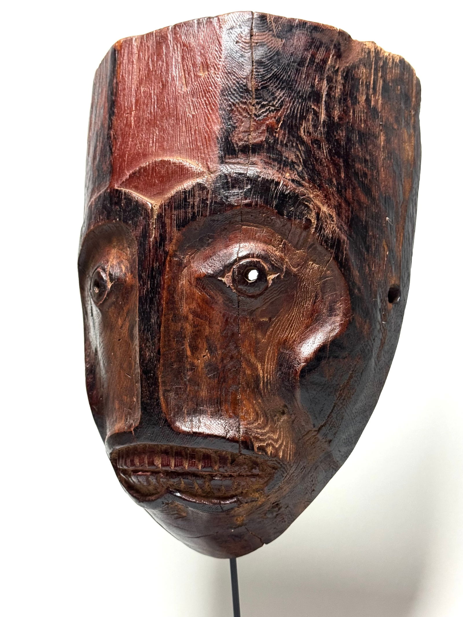 Old Inuit Eskimo Mask Alaska - 2