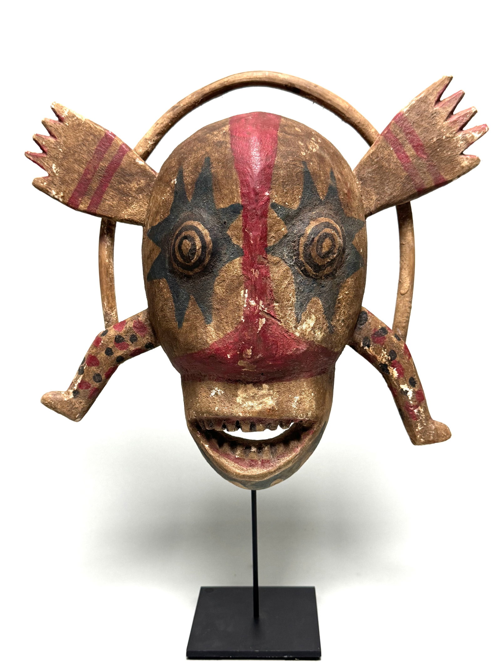 Inuit - Yua Mask made by the Yupik People who live on the West Coast of Alaska. (1 of 15)