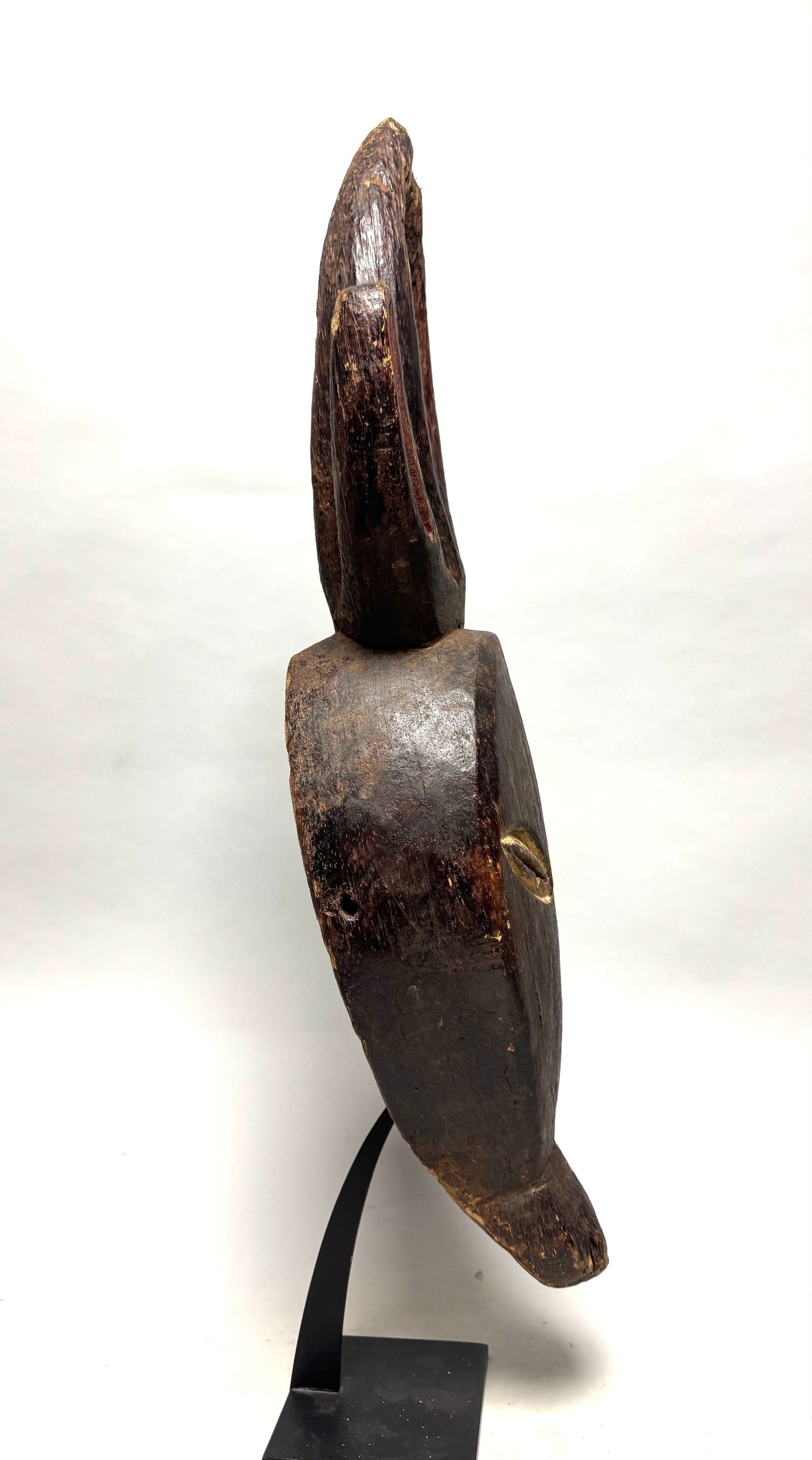 Antelope mask - Wood - Kwele - Gabon - 60 cm - 7