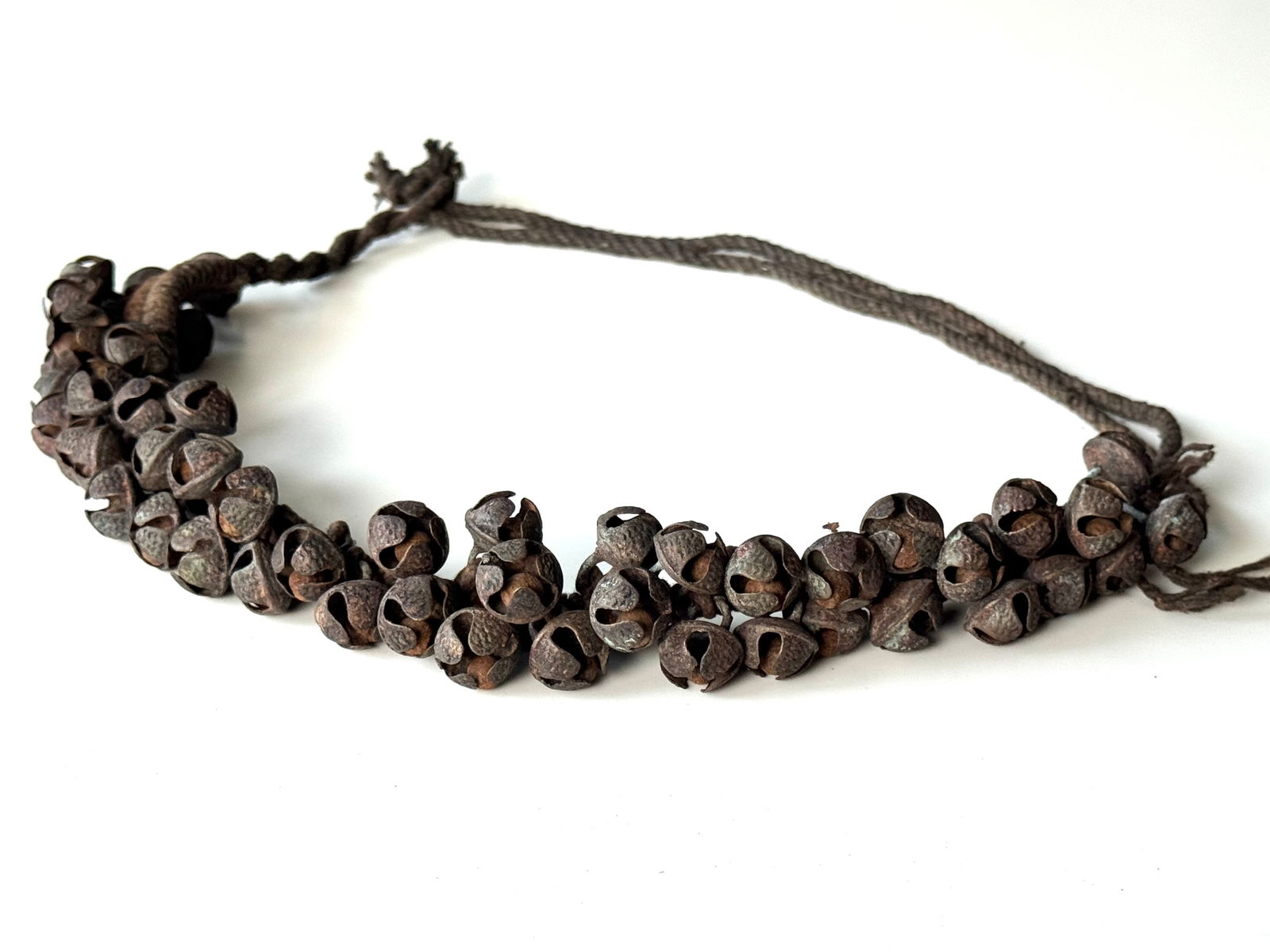 India Traditional Brass Ghungroo Bells necklace. (1 of 8)