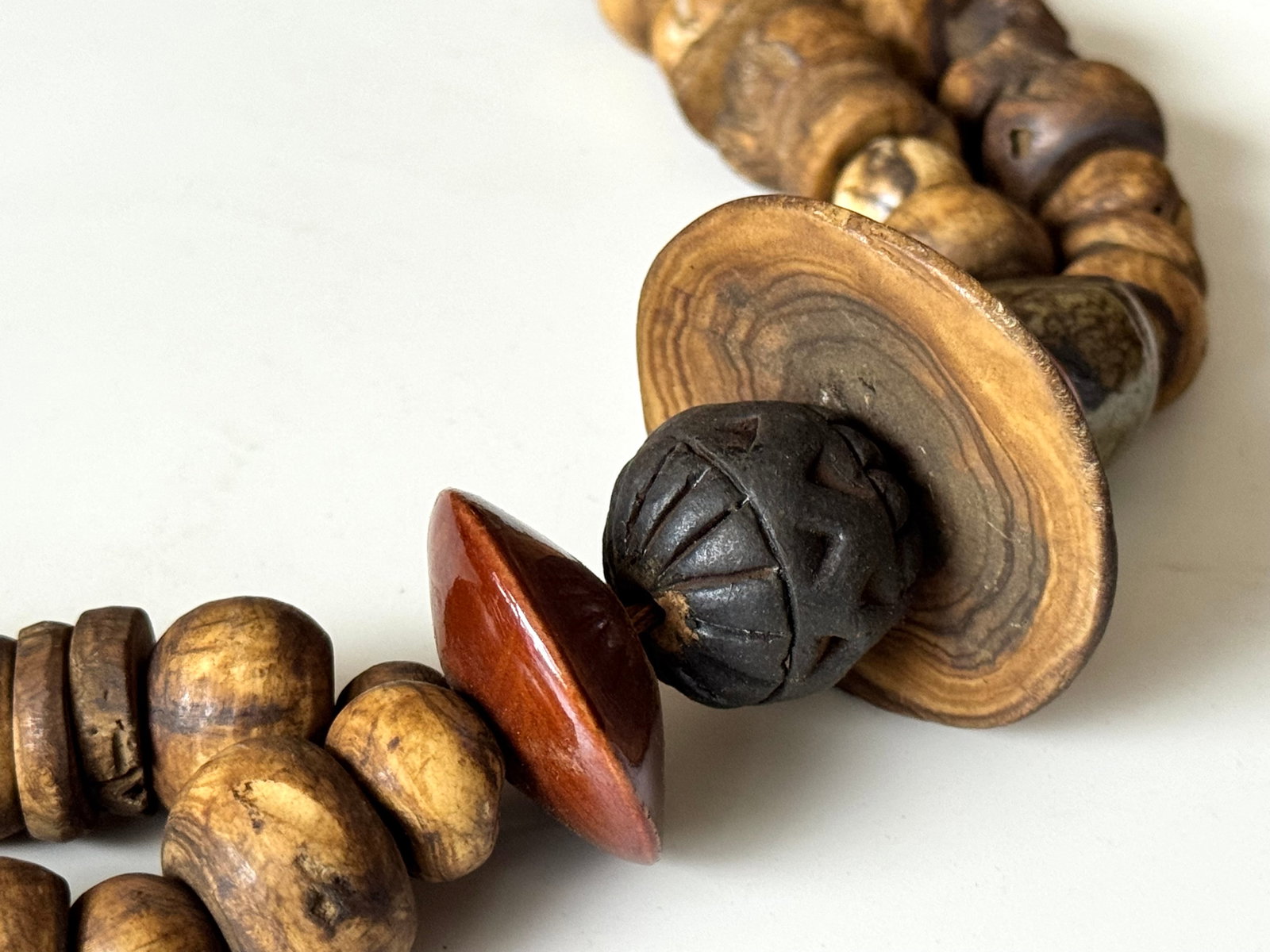 Shamans shell necklace - Naga - India - 12