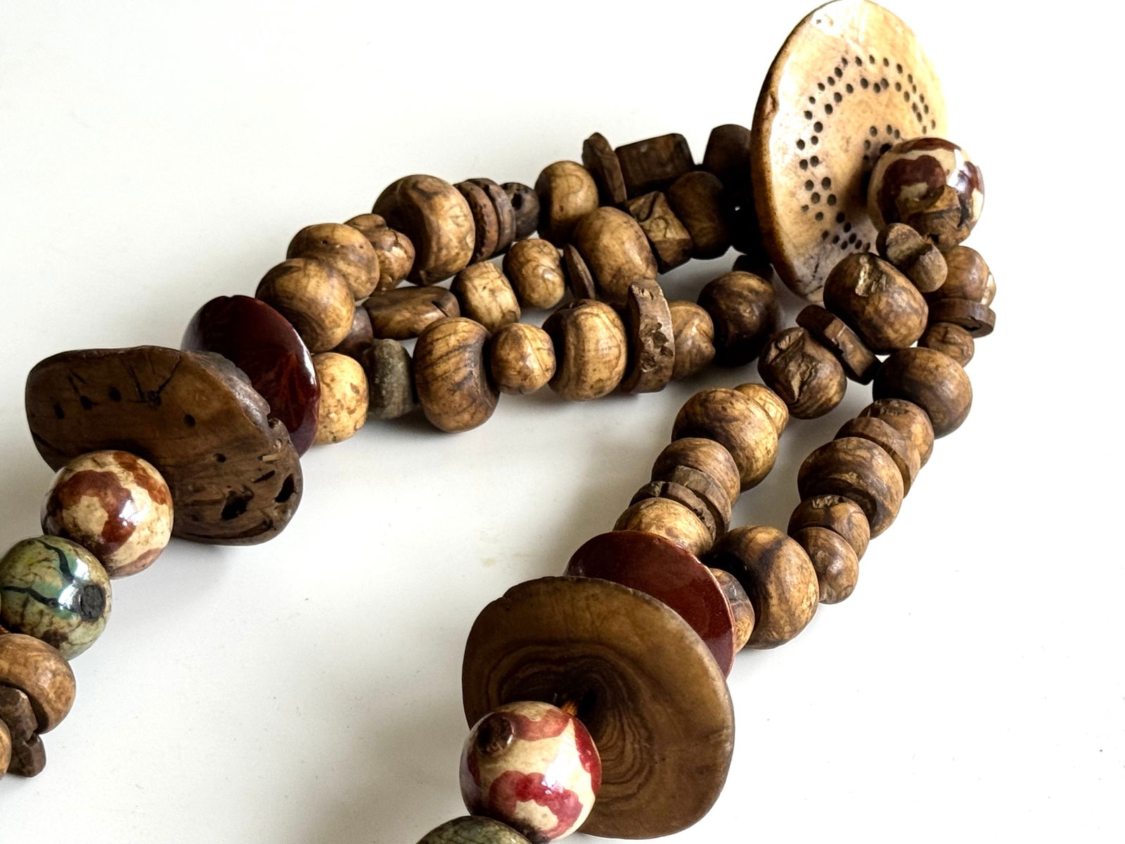 Shamans shell necklace - Naga - India - 5