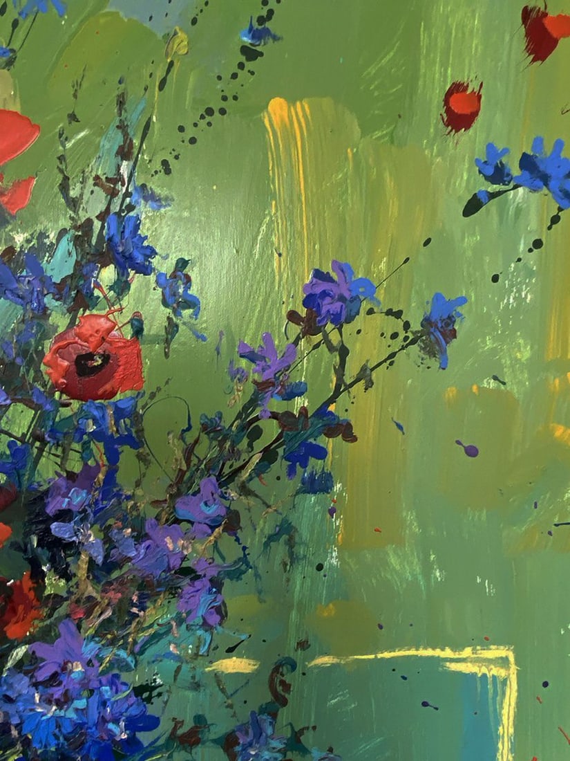 Oil painting Floral morning Oksana Ivanyuk - 7