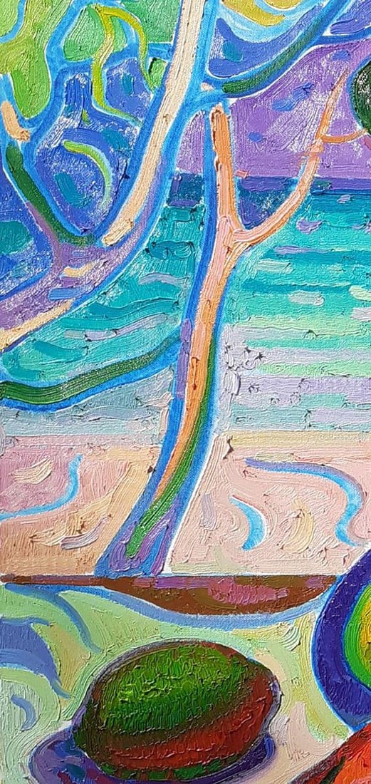 Oil painting Under the sun of the south Peter Tovpev - 4