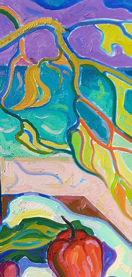 Oil painting Under the sun of the south Peter Tovpev - 5