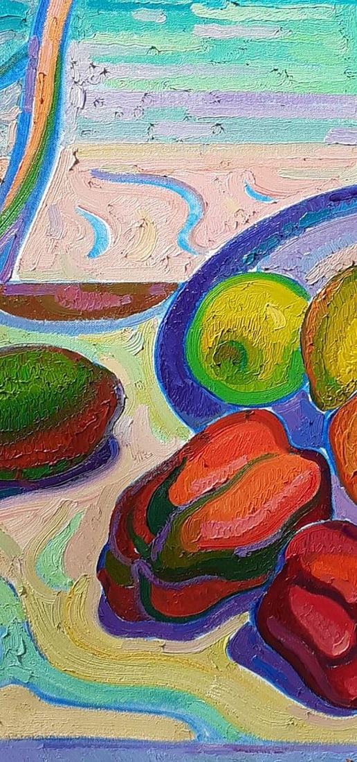 Oil painting Under the sun of the south Peter Tovpev - 8