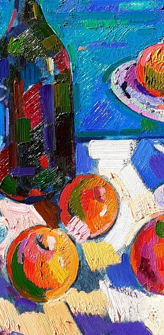 Oil painting Catch Peter Tovpev - 7