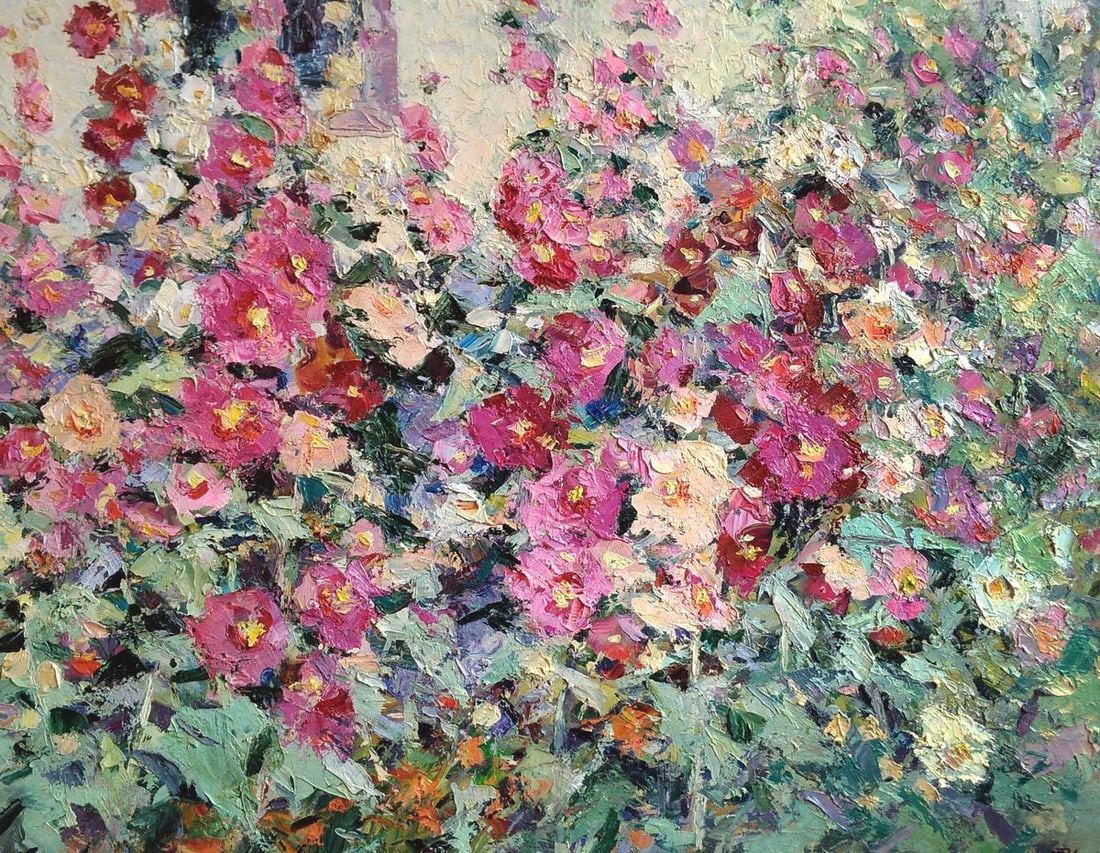 Oil painting Mallow Alexander Nikolaevich Cherednichenko: Title: Oil painting Mallow Alexander Nikolaevich Cherednichenko Description: No. Cher 10