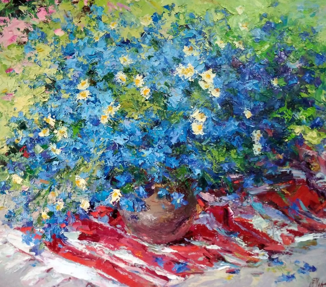 Oil painting Flippers Alexander Nikolaevich Cherednichenko: Title: Oil painting Flippers Alexander Nikolaevich Cherednichenko Description: No. Cher 109