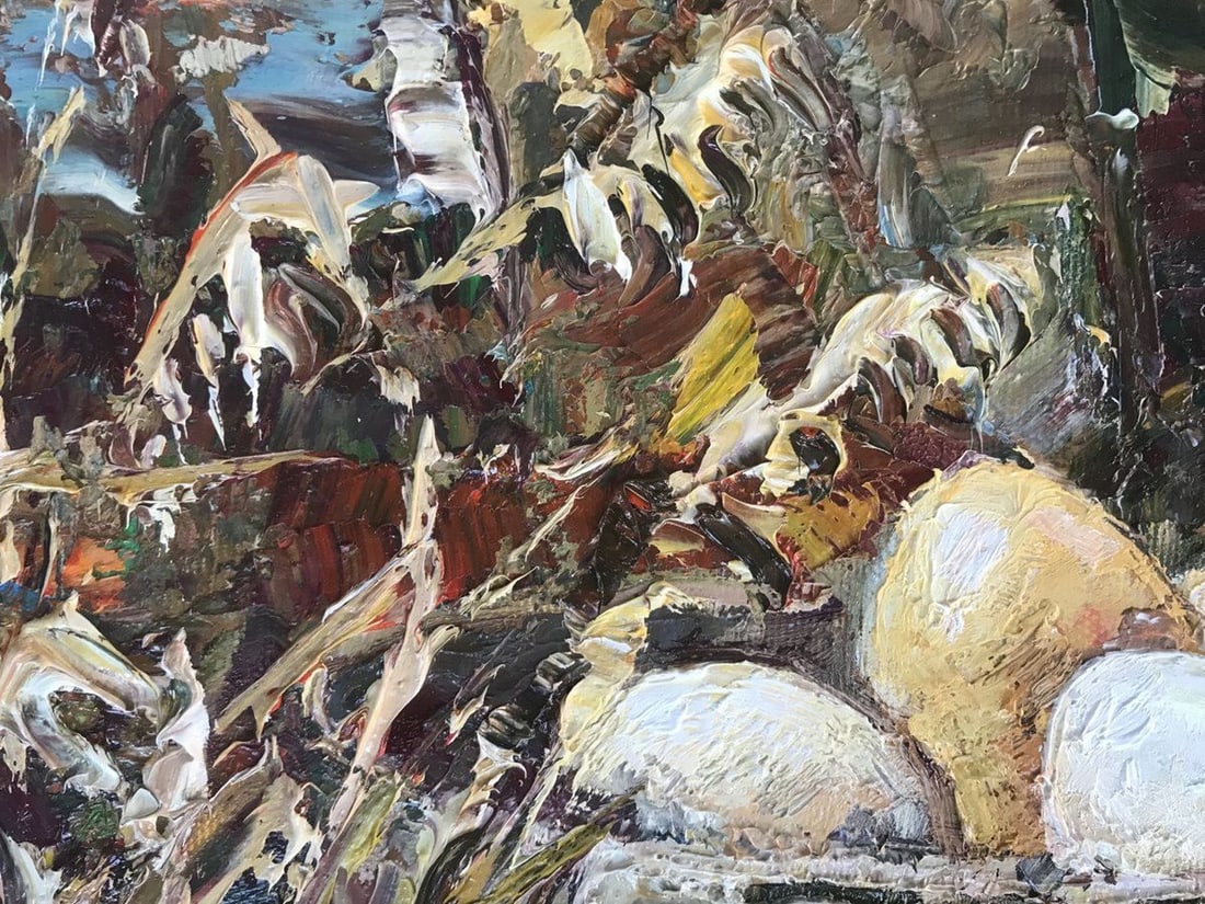 Oil painting rural still life Kalenyuk Oksana - 2