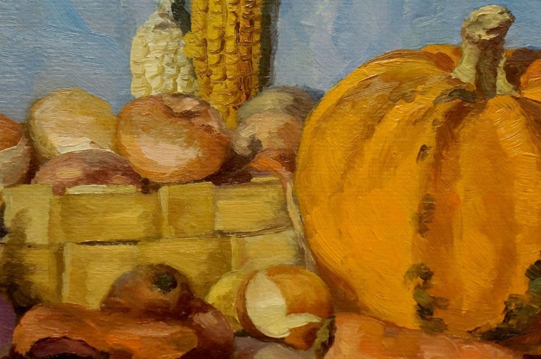 Oil painting Vegetables - 6