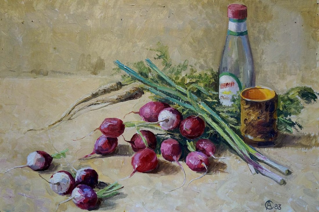 Oil painting Still life Sakhnenko Viktor Ivanovich (1 of 8)