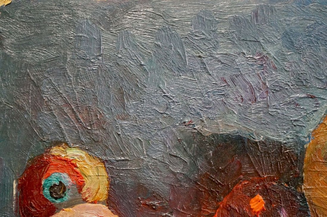 Oil painting Apples on the table Sergeev N. S. - 3