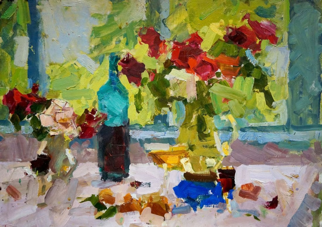 Oil painting Still life Shvab Vladimir (1 of 8)