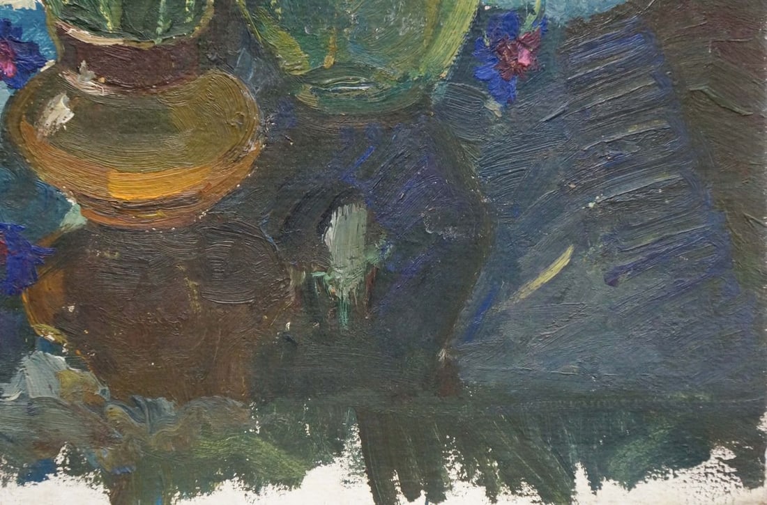 Oil painting Flowers Zinaida Mikhailovna Kovalevskaya - 6