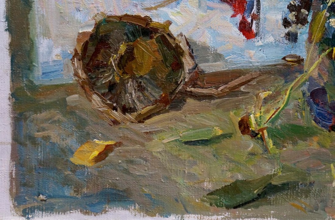 Oil painting Flowers Dovgalevskaya Vera Veniaminovna - 2