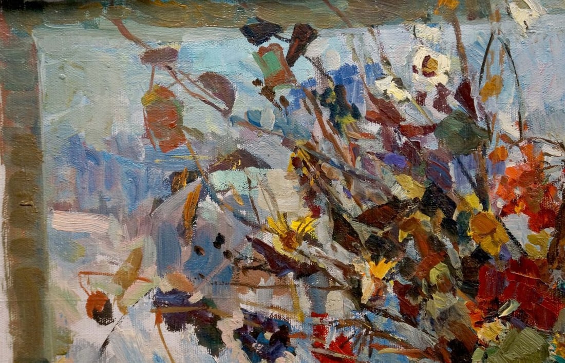 Oil painting Flowers Dovgalevskaya Vera Veniaminovna - 3