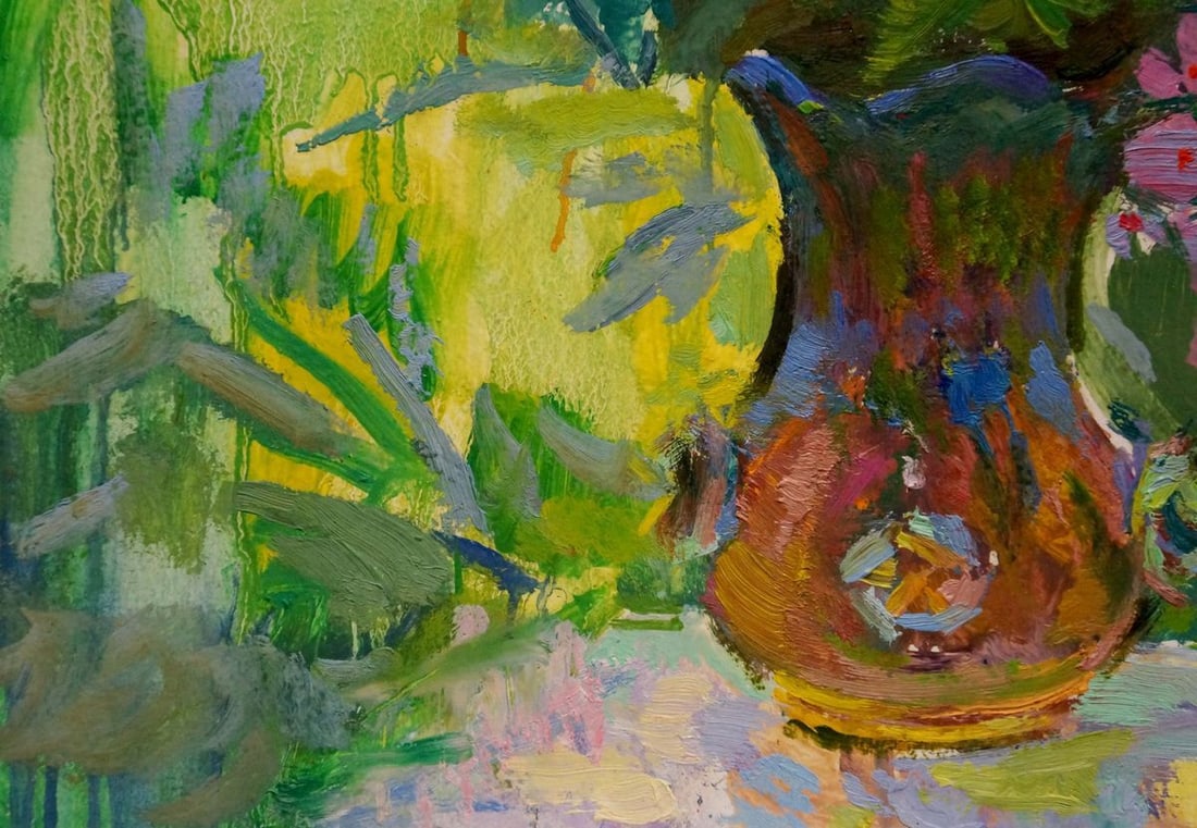 Oil painting Roses Chegodar Vasily Dmitrievich - 2