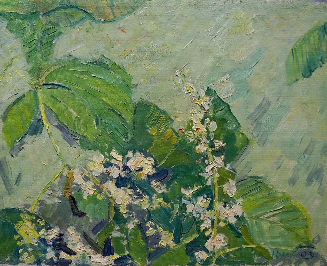 Oil painting Flowers Sevastyanov Viktor Grigorievich (1 of 8)
