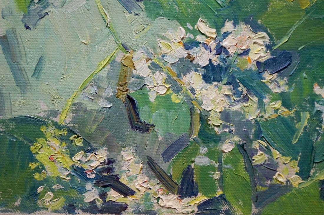 Oil painting Flowers Sevastyanov Viktor Grigorievich - 2
