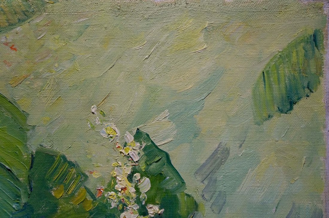 Oil painting Flowers Sevastyanov Viktor Grigorievich - 4
