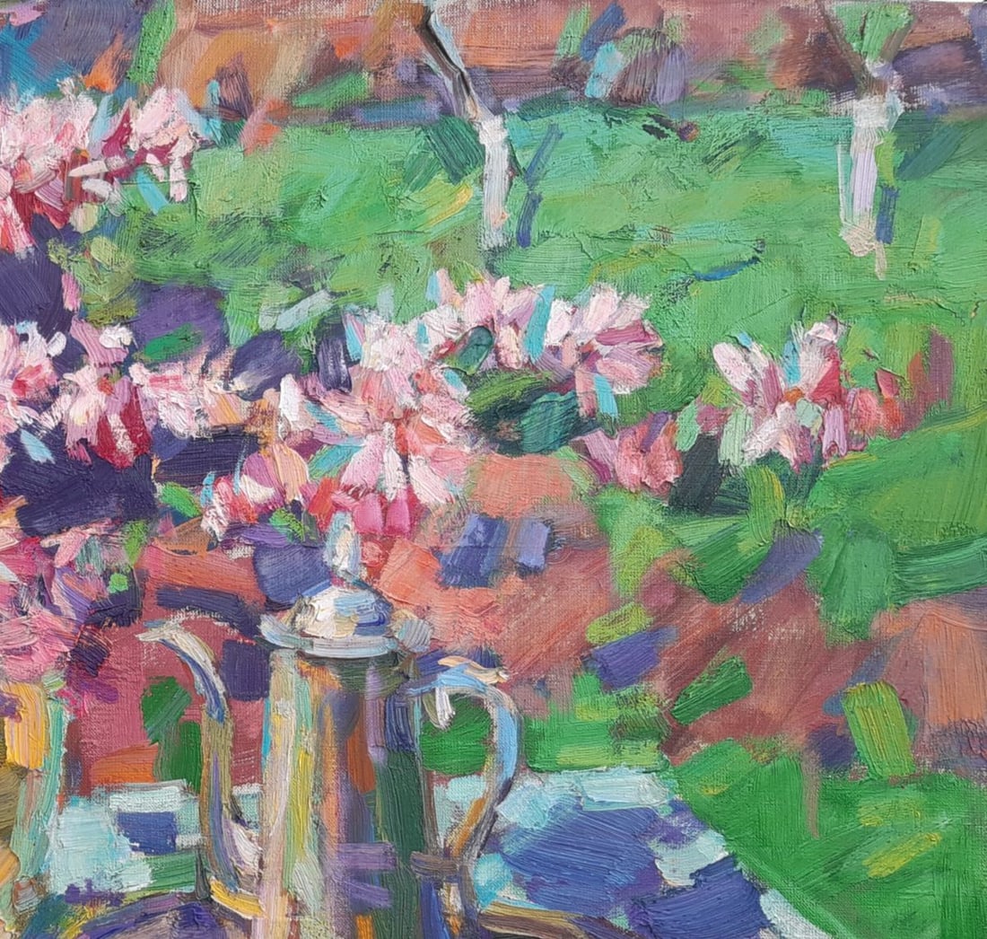Oli painting Spring still life Tepeta Miacheslav - 3