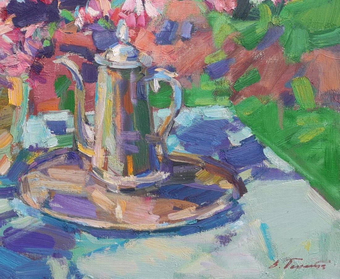 Oli painting Spring still life Tepeta Miacheslav - 5