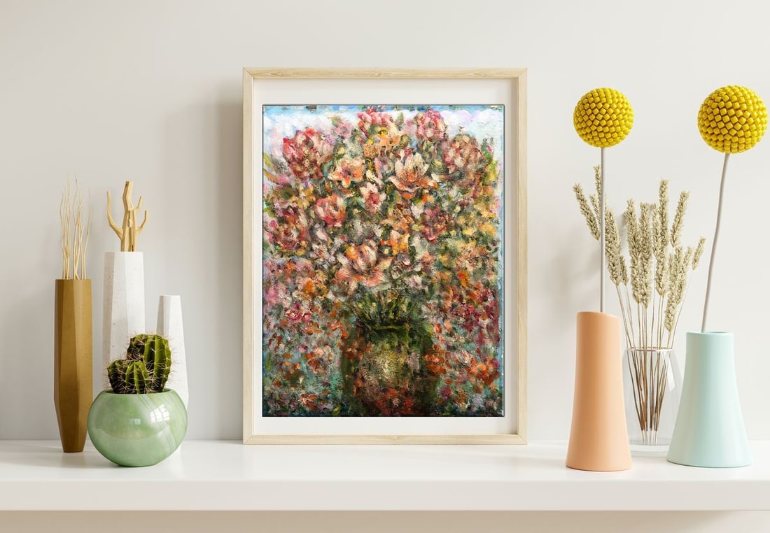 Oil painting Roses Shapoval Ivan Leontyevich - 2