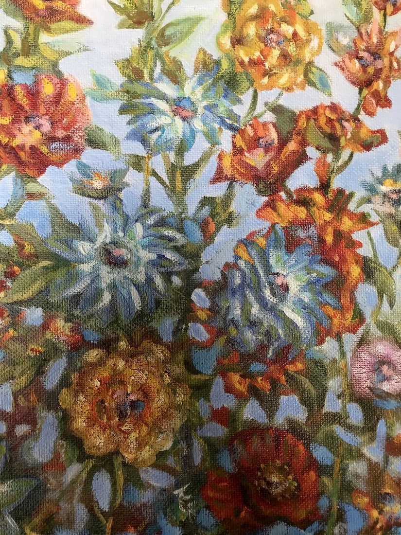 Oil painting Flowers Shapoval Ivan Leontyevich - 8