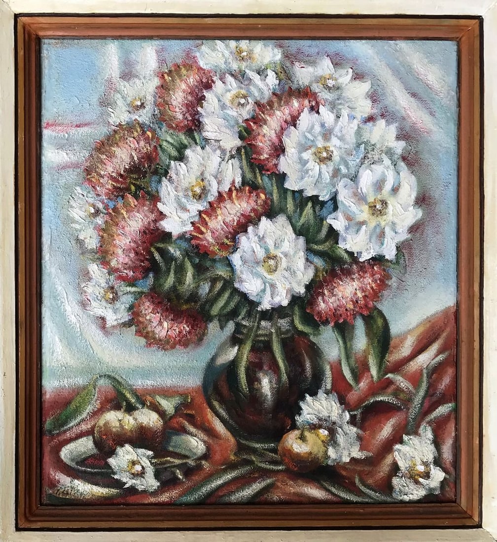 Oil painting Peonies Shapoval Ivan Leontyevich (1 of 12)