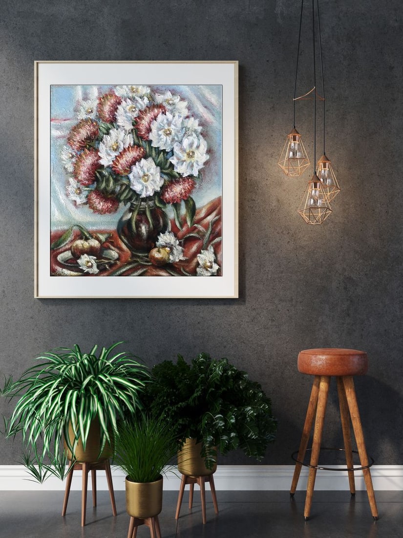 Oil painting Peonies Shapoval Ivan Leontyevich - 3