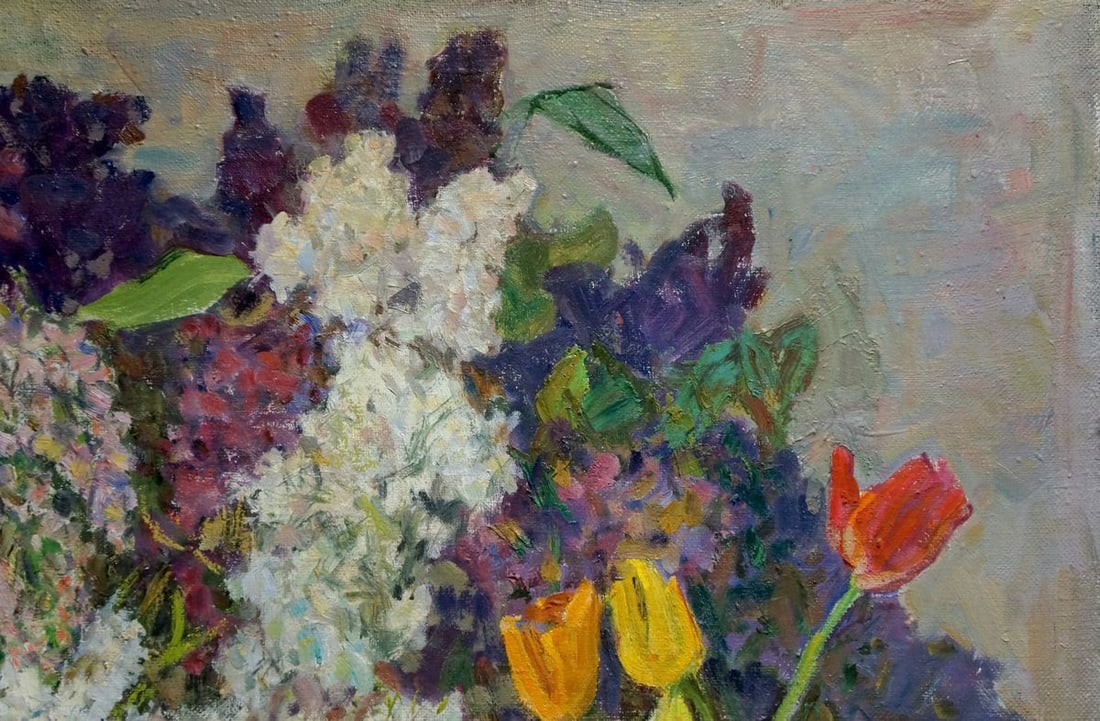 Oil painting Flowers Volkovinskaya Zinaida Vladimirovna - 4