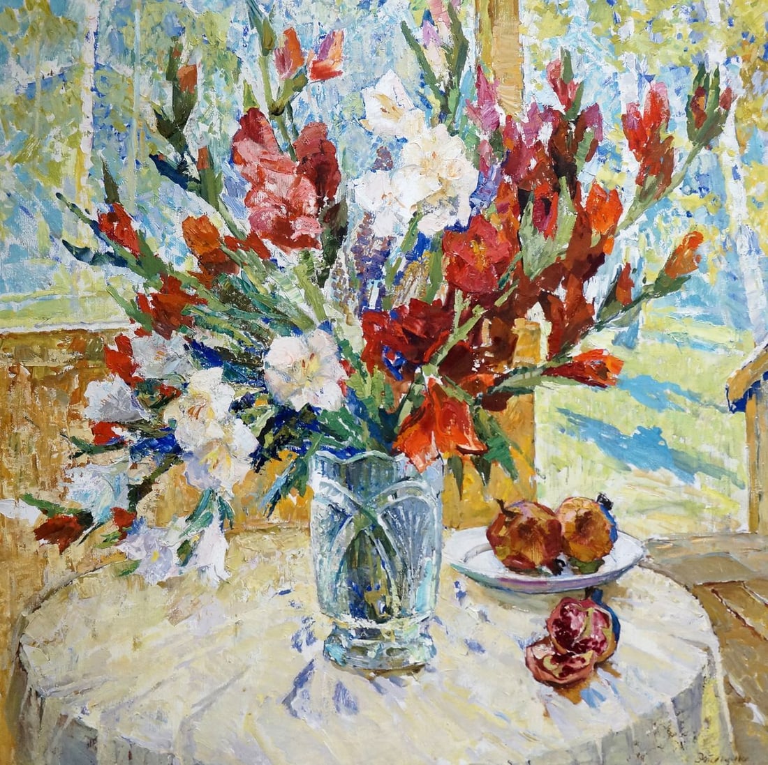 Oil painting Flowers Mishchenko Alexey Mikhailovich (1 of 8)