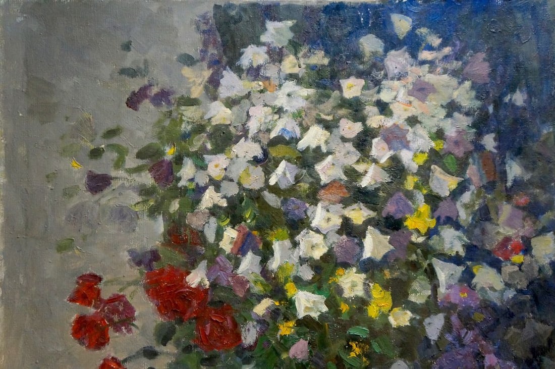 Oil painting Flowers Golub Stepan Filippovich - 3