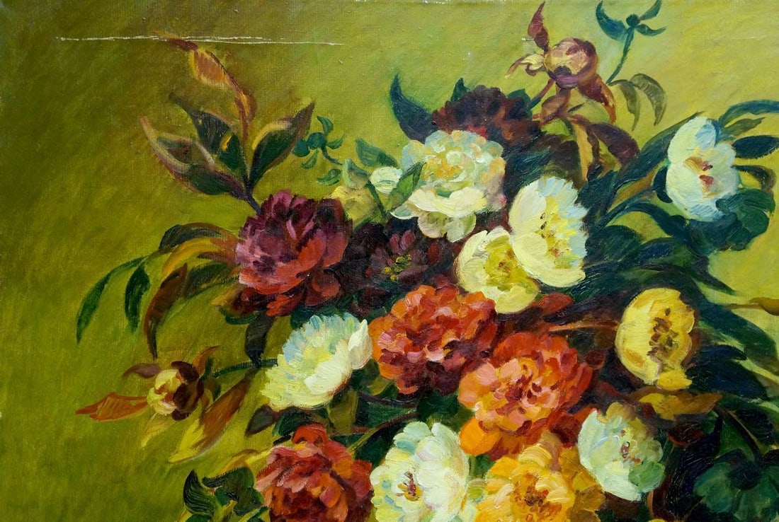 Oil painting Flowers Zorya Galina Denisovna - 3