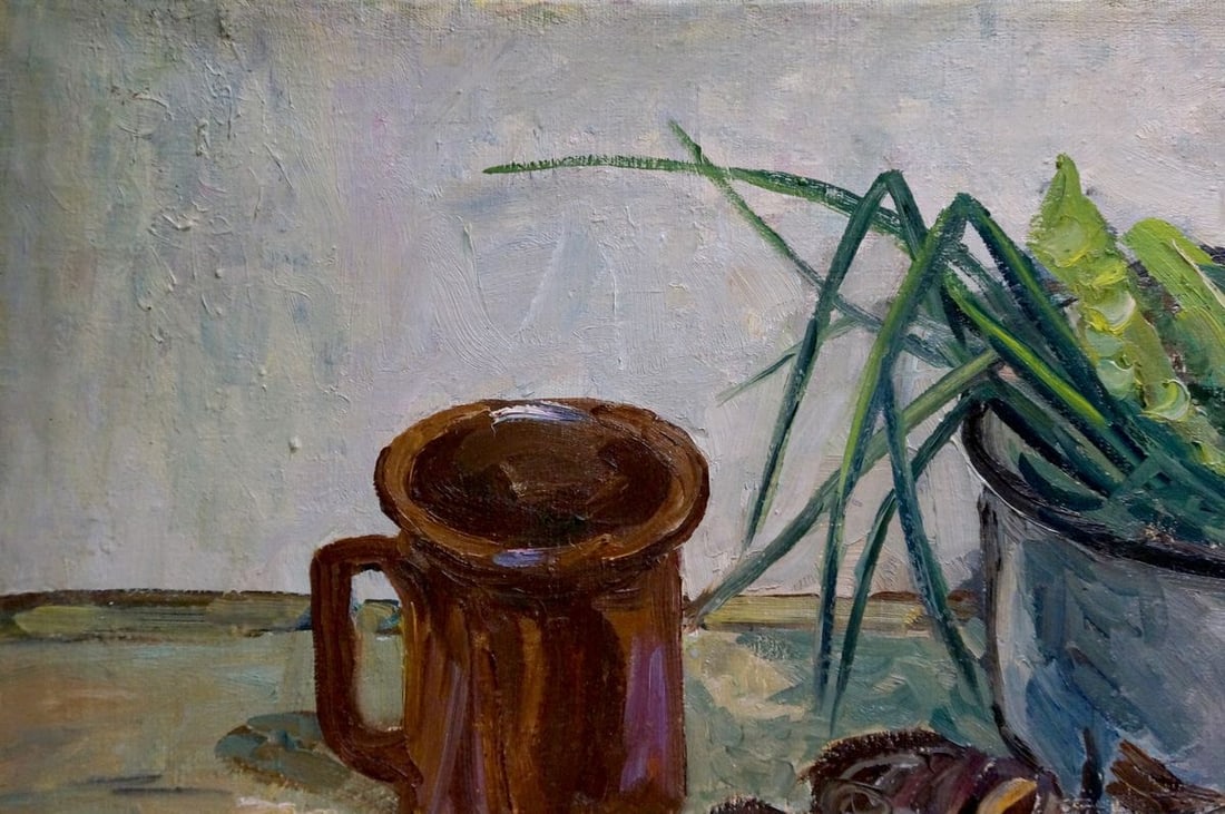 Oil painting Fishes Basov Yakov Alexandrovich - 3