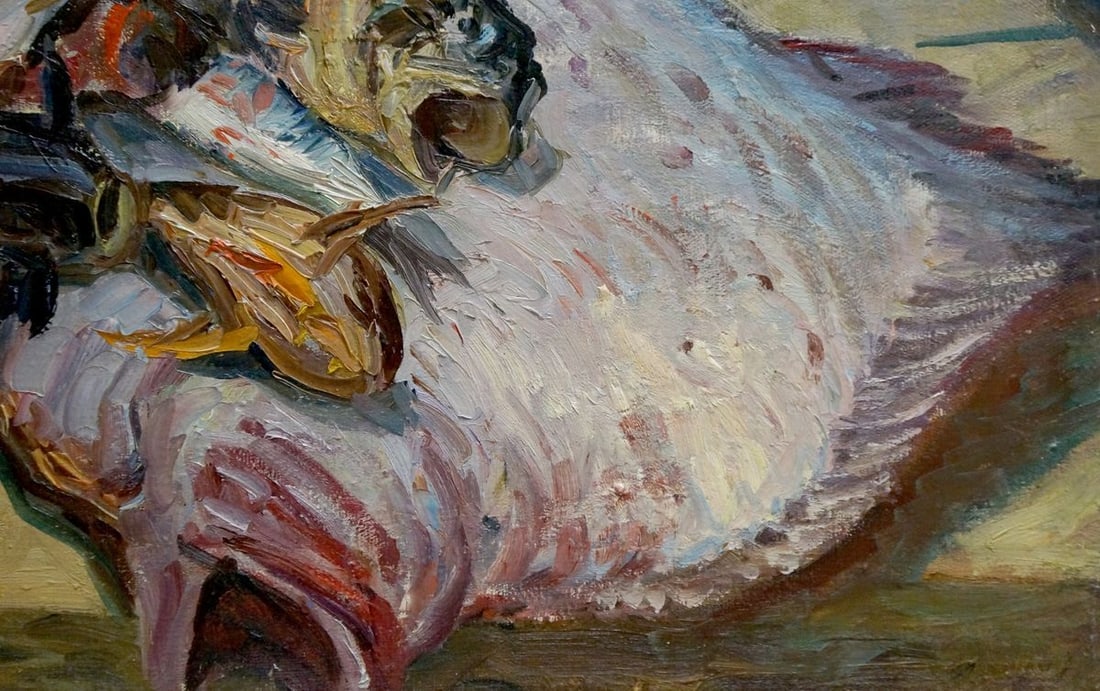 Oil painting Fishes Basov Yakov Alexandrovich - 5