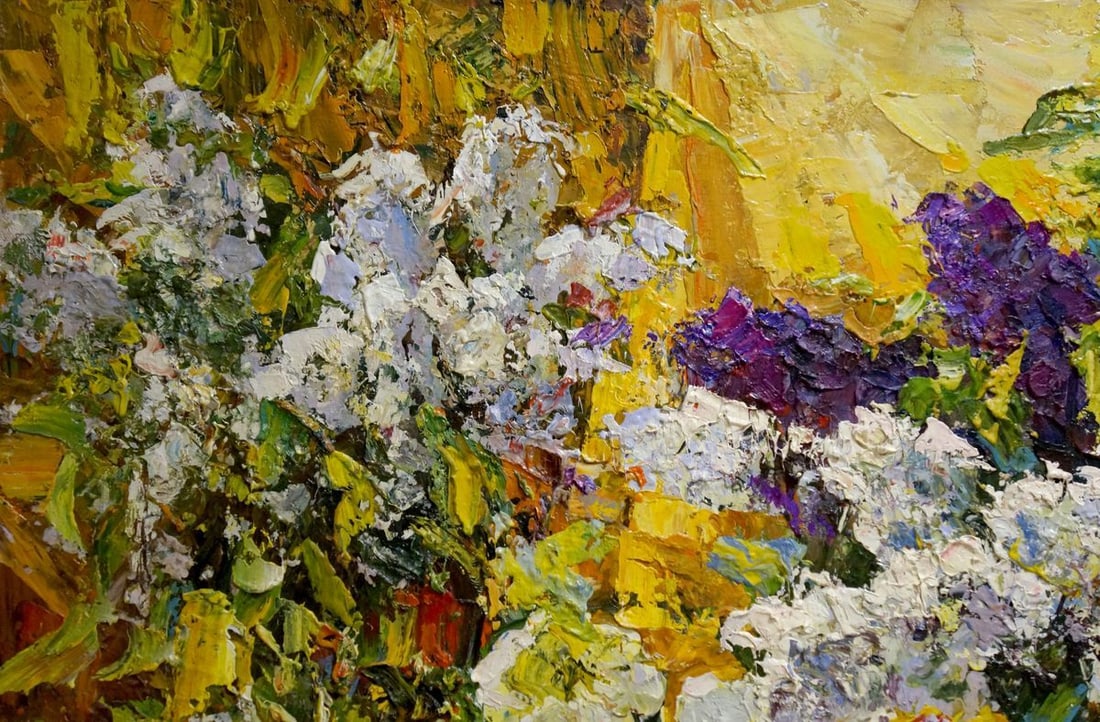 Oil painting Flowers Shapovalov Sergey Gavrilovich - 3