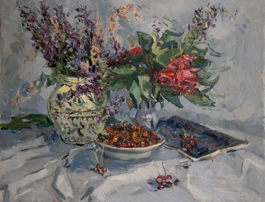 Oil painting Still life Dovgalevskaya Vera Veniaminovna (1 of 8)