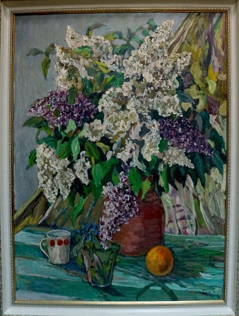 Oil painting Flowers Sokolovskaya Oksana Dmitrievna (1 of 10)