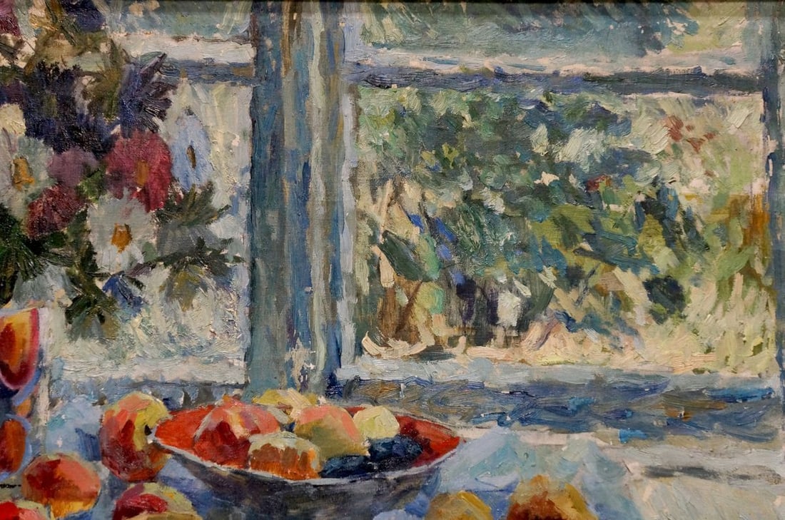 Oil painting Flower on the window Vasilevsky Igor Eduardovich - 4